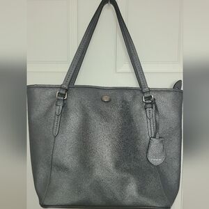 Coach Gray Tote Bag